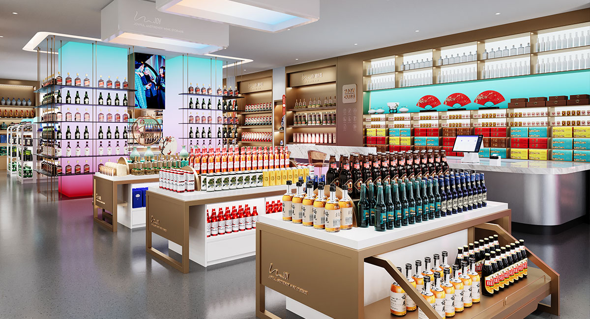 酒悦阁·酒类连锁品牌形象店丨中国安阳丨九一堂-43