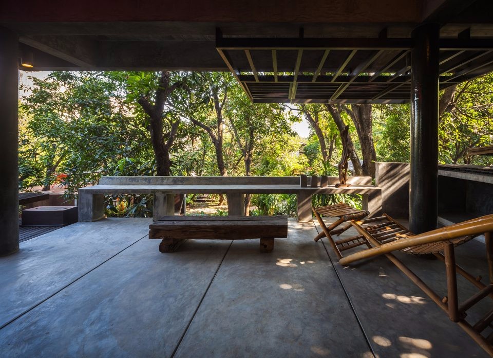 泰国三层民房：建造于大自然的“陋室”-11