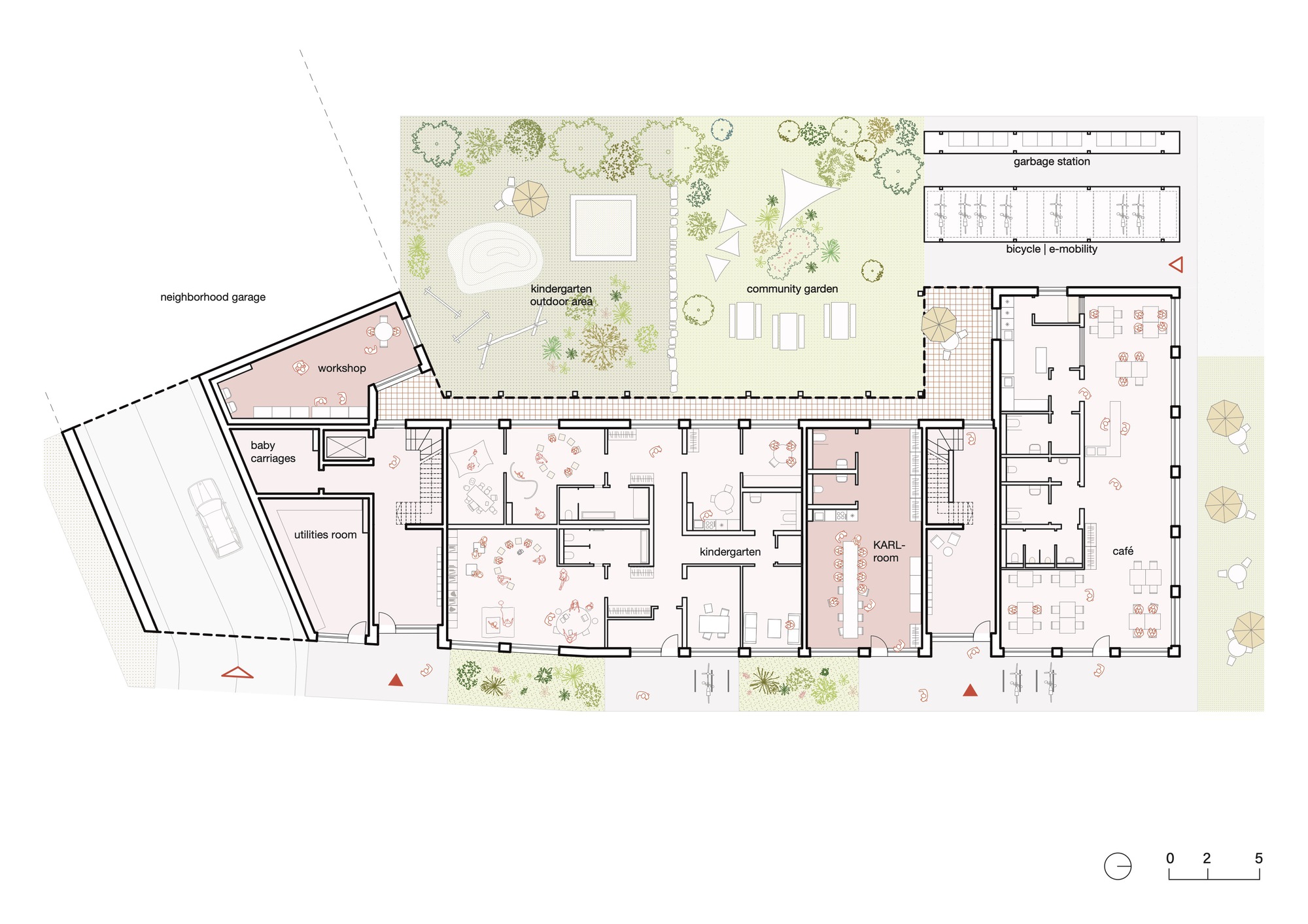 卡尔合作住房丨德国不来梅丨Praeger Richter Architekten-16