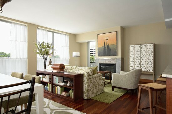 30平米厨房与客厅合并空间设计-82