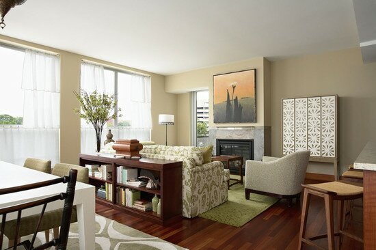 30平米厨房与客厅合并空间设计-82