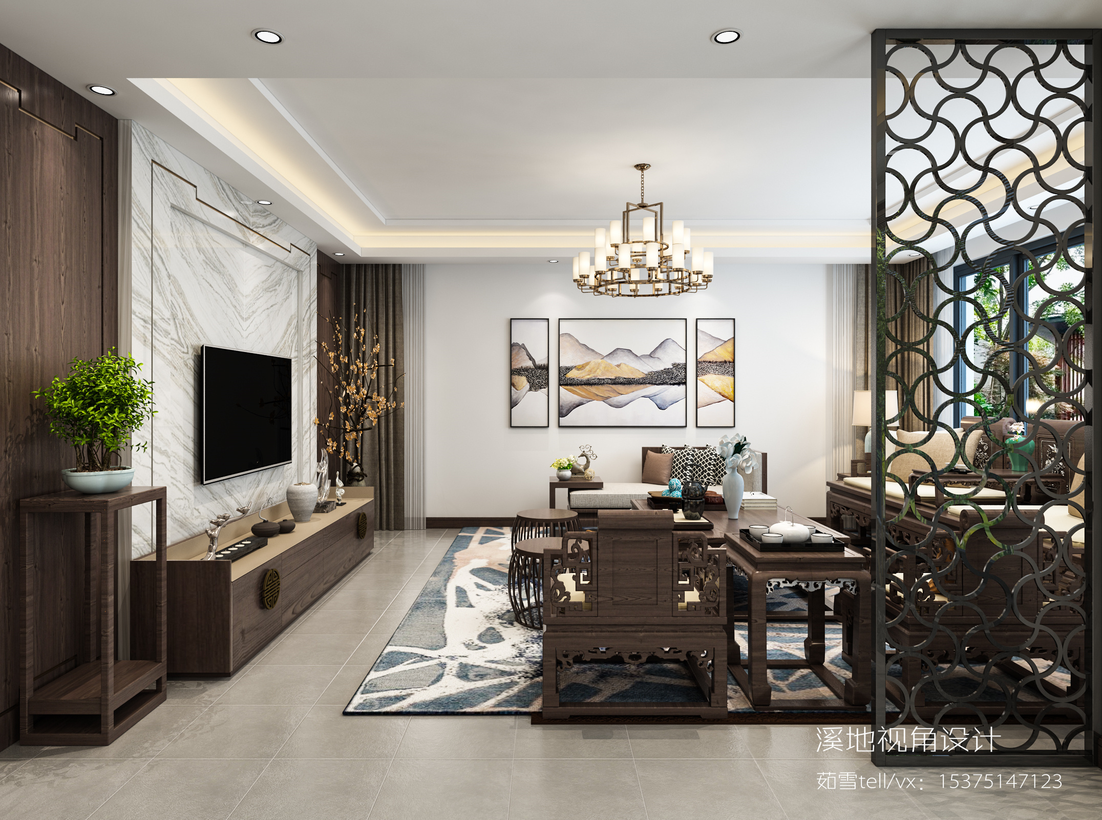 新中式客餐厅-9