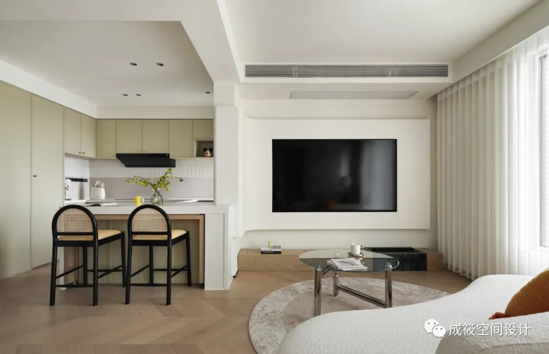 上海 80 平现代奶油风 Loft丨中国上海丨成筱设计-0