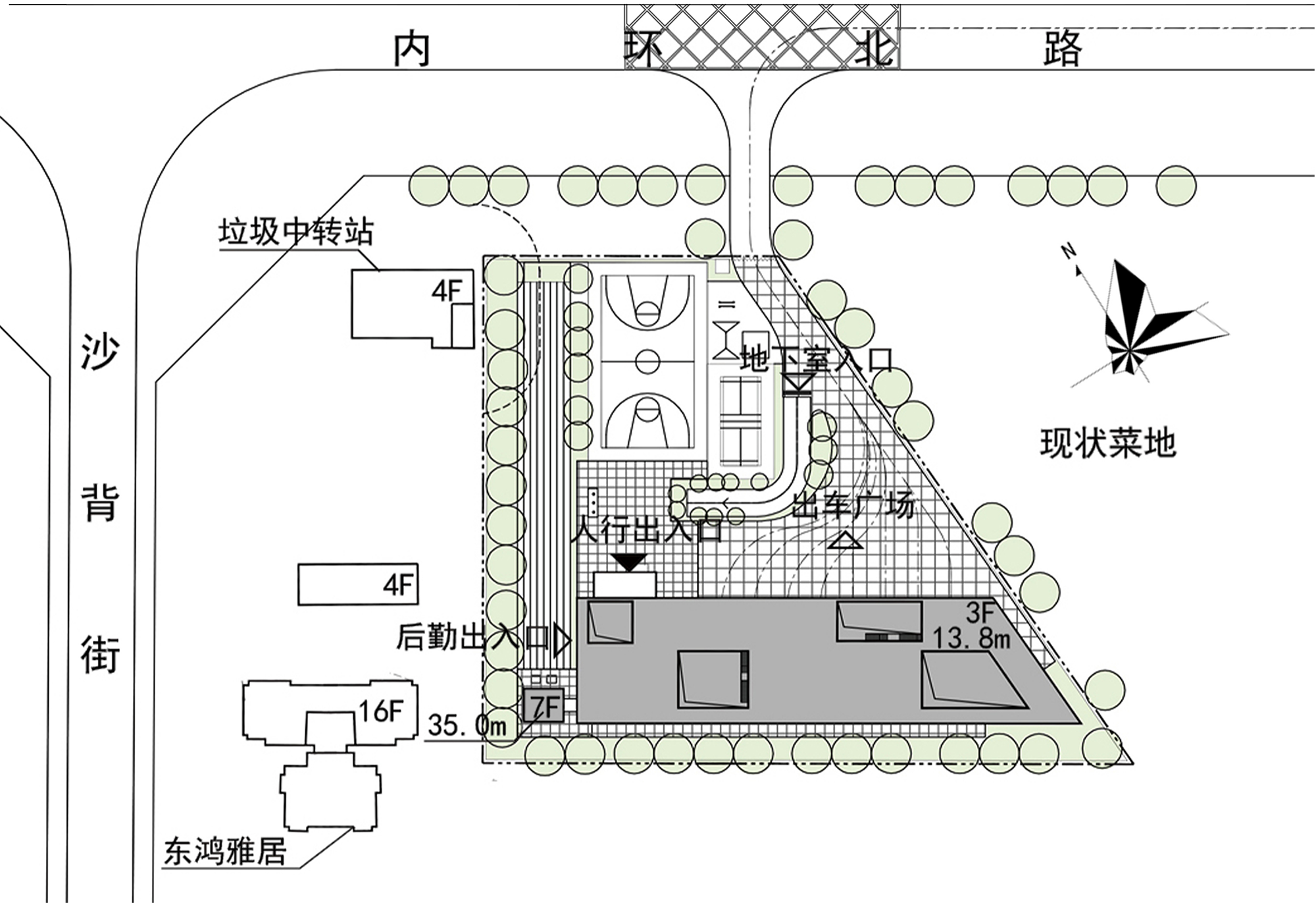 深圳龙东消防站 / 深大建筑设计院“钟中+钟波涛”工作室-7