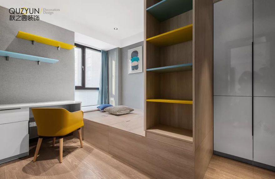 绿都万和城现代风格家居设计,巧妙融合西班牙红元素-36