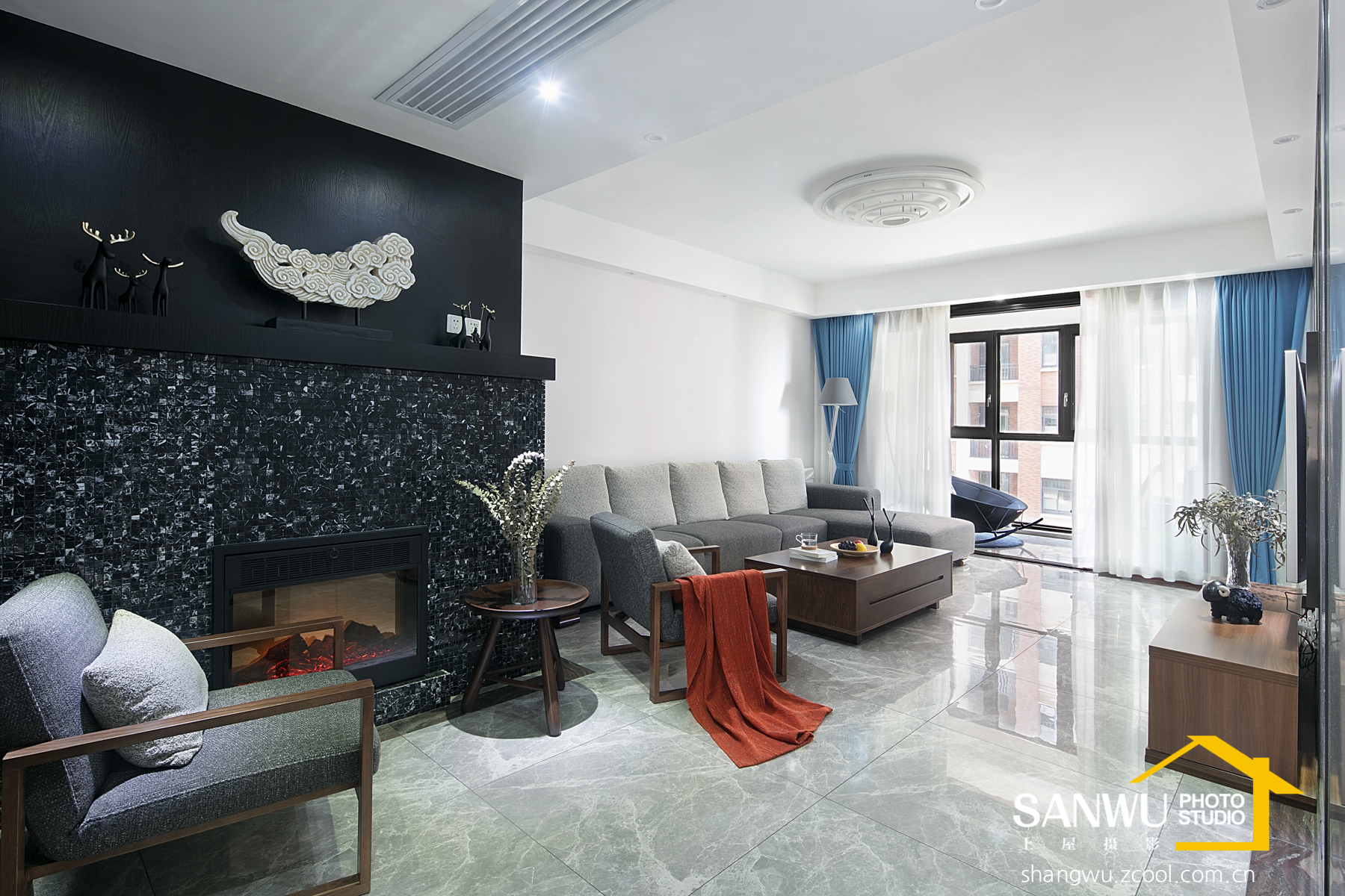 磐龙世纪城 | 极简黑白灰，打造高级空间-11