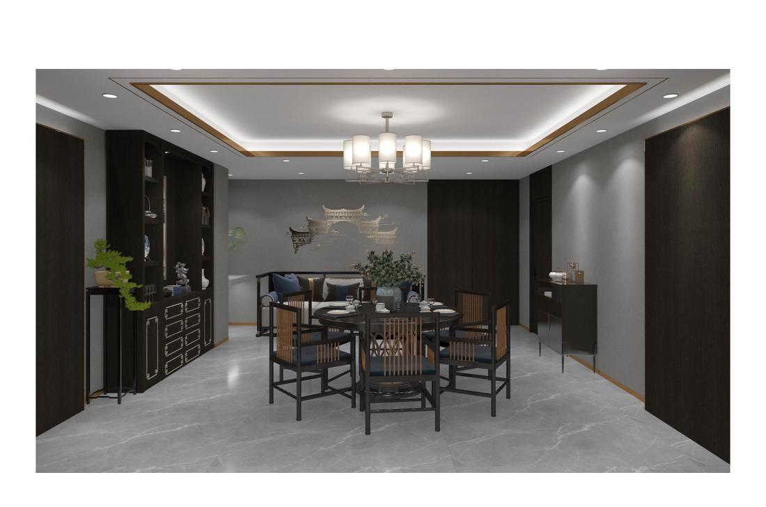 一楼大厅到二楼接待室设计-12