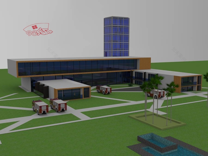 消防站点建筑设计项目-23