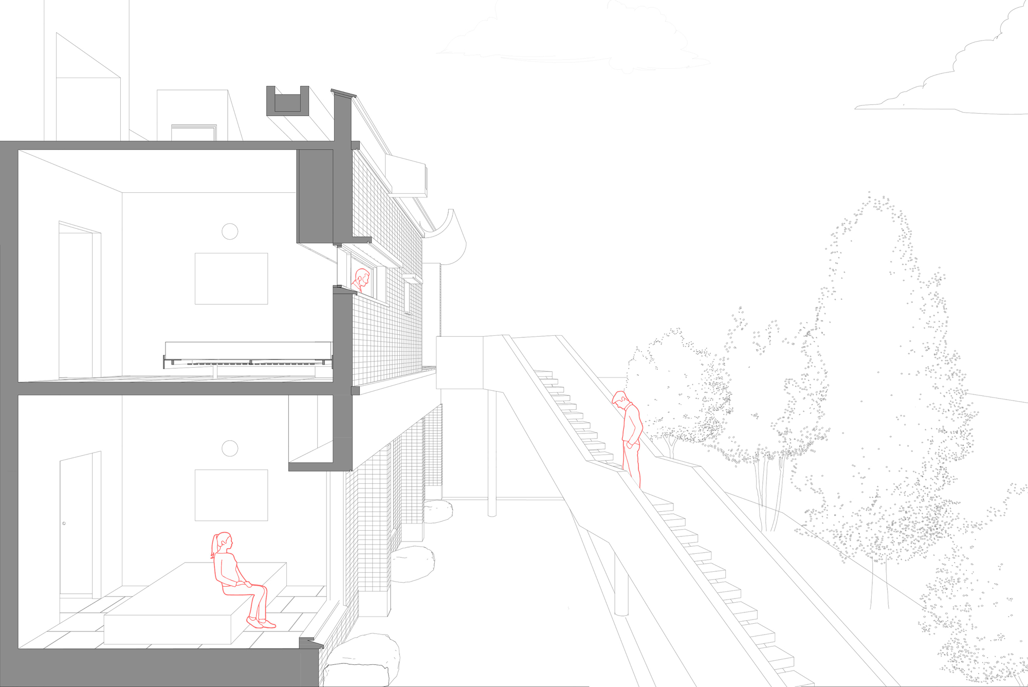 艺术家住所和工作室丨印度丨Cochin Creative Collective-52