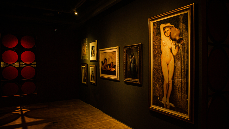 《刺繡秀秀:織品上的圖像紀事》展場及主視覺製作設計丨山峸-15