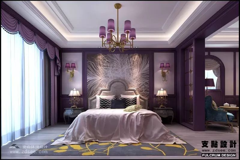 武汉碧海花园别墅美式混搭设计，享受低奢品质生活-47