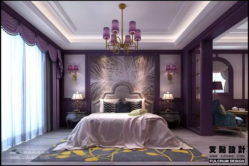 武汉碧海花园别墅美式混搭设计,享受低奢品质生活-47