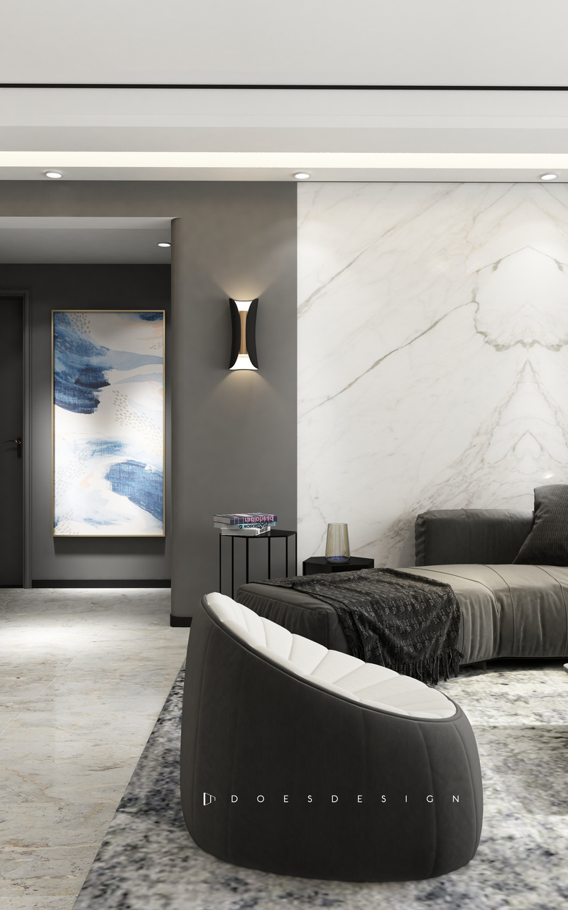 墨韵家居 · 现代水墨艺术空间设计-0