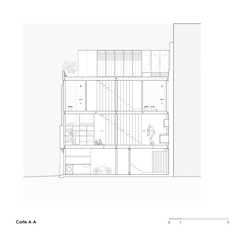 Roseti House · 阿根廷独栋住宅设计丨阿根廷布宜诺斯艾利斯丨Estudio Damero,Griselda Balian-78