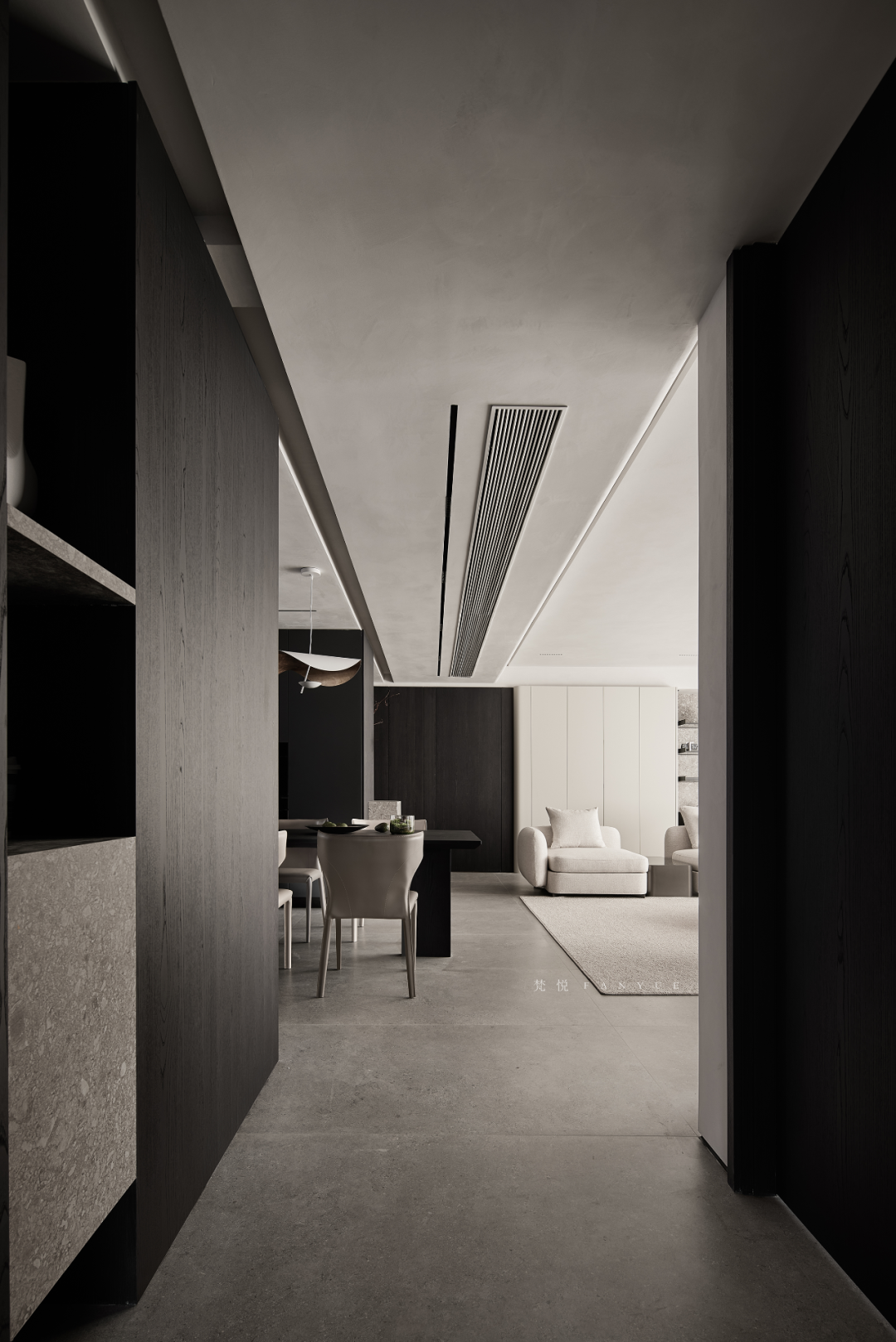 FANYUESTUDIO·实景|意式极简婚房-36