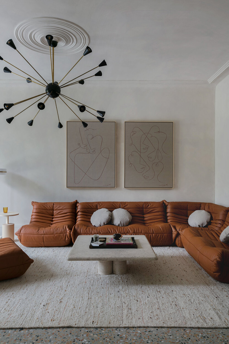 伦敦 19 世纪独特色彩家居，历史韵味与现代气息的完美融合-13