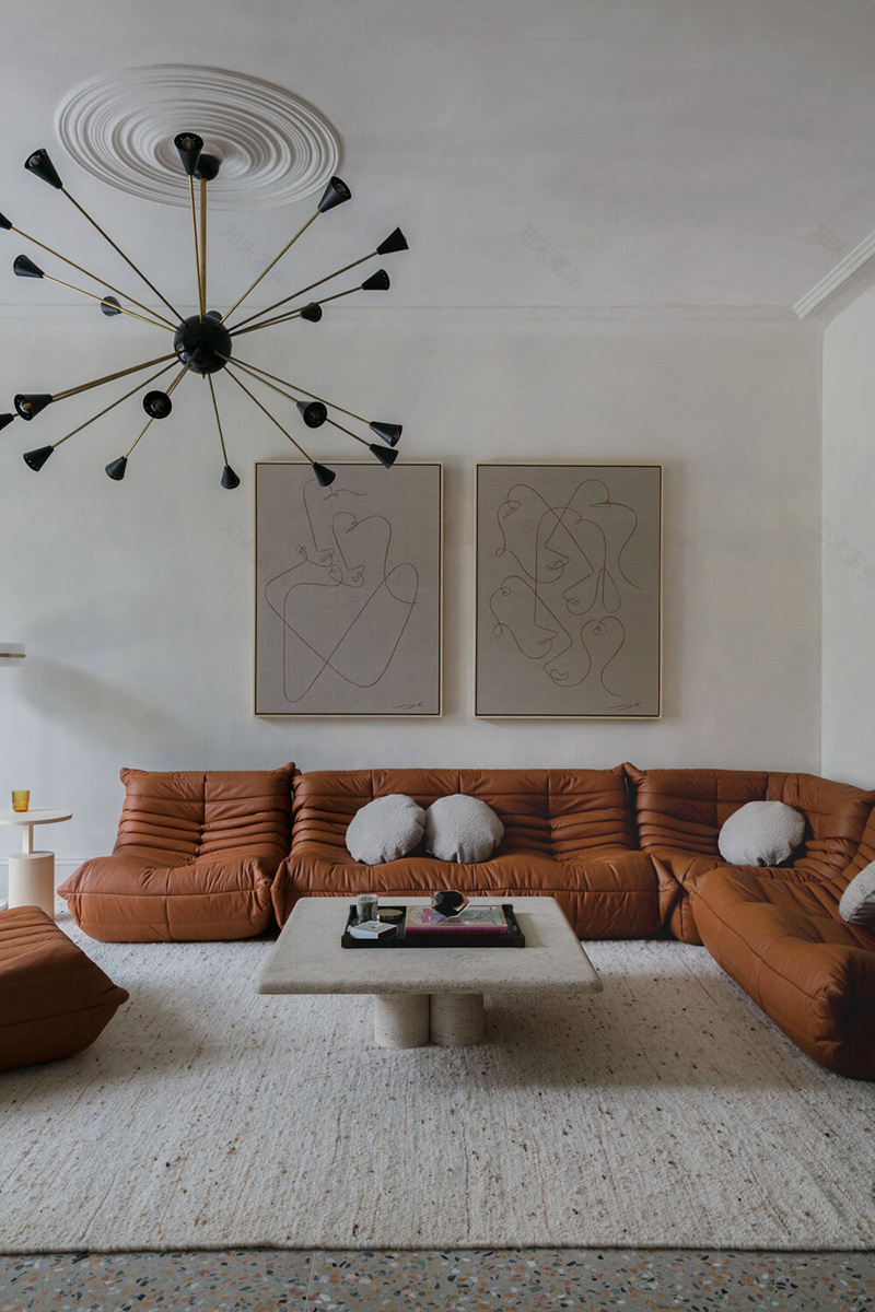 伦敦 19 世纪独特色彩家居,历史韵味与现代气息的完美融合-13