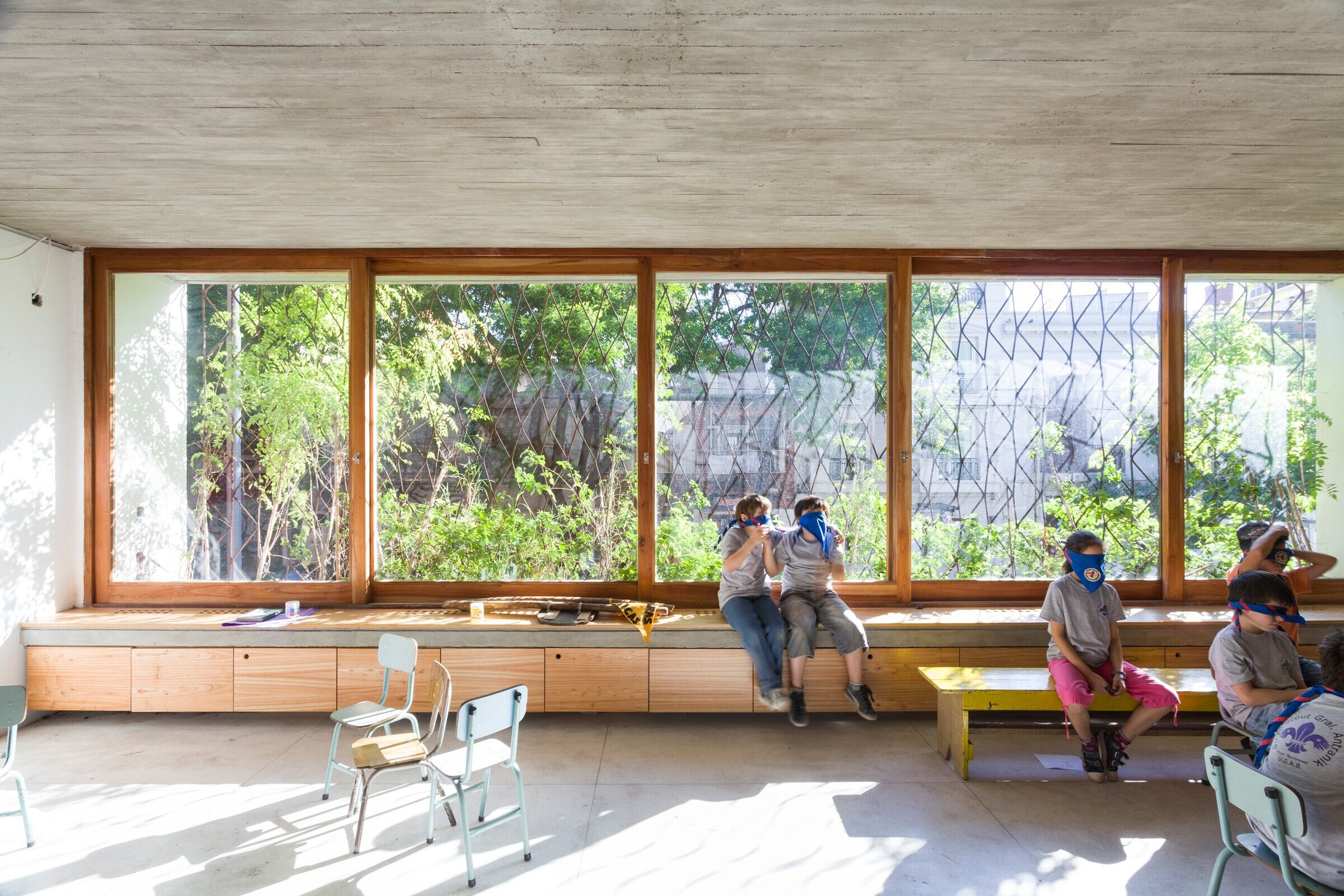 阿根廷 Scout House 绿色生态室内设计丨Argentina-26