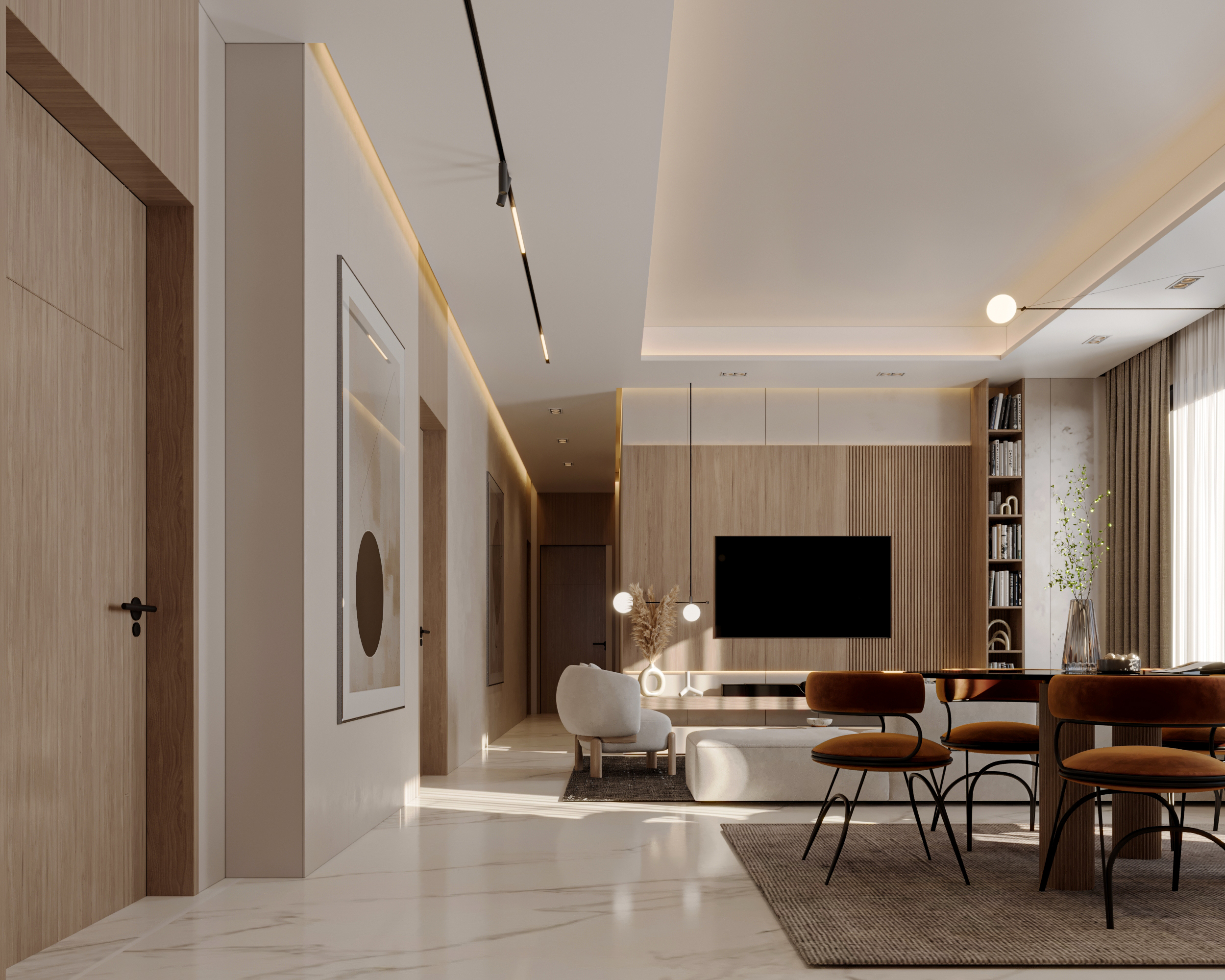 起居与用餐丨埃及开罗丨Moamen Amin-10