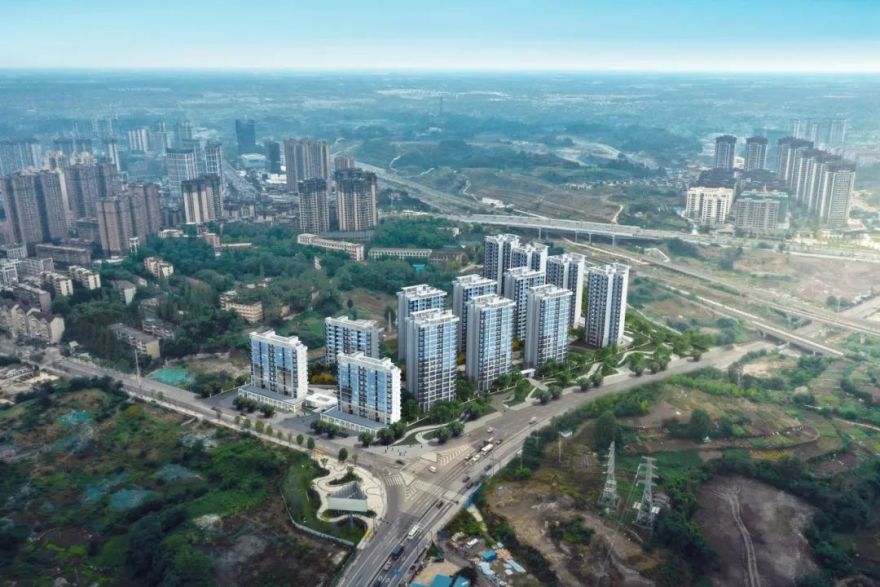 内江东兴区万晟·兴悦府项目丨中国内江丨中建西勘院一公司-2