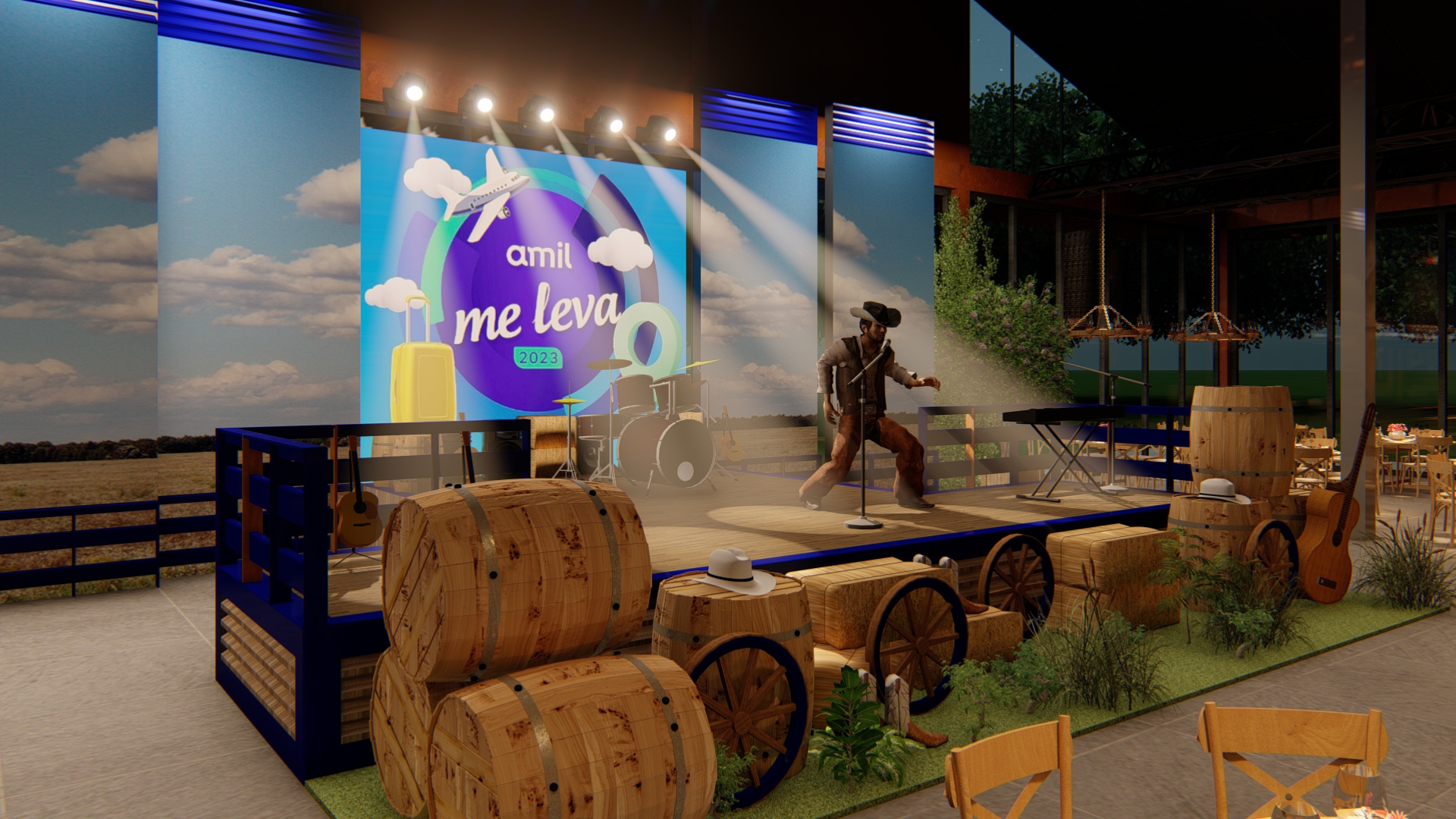 Festa Sertaneja AMIL - Grupo HEL-8