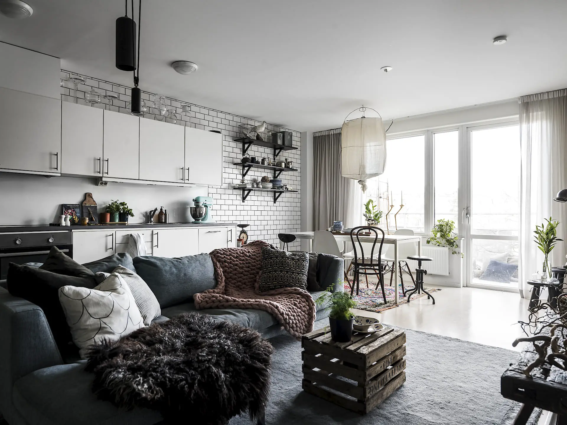 瑞典小户型公寓的禅意设计-2