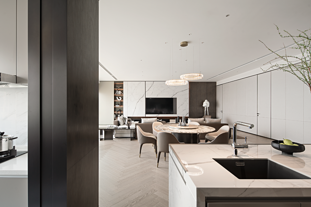 长沙450㎡大平层 | 面朝湖心,春暖花开-40