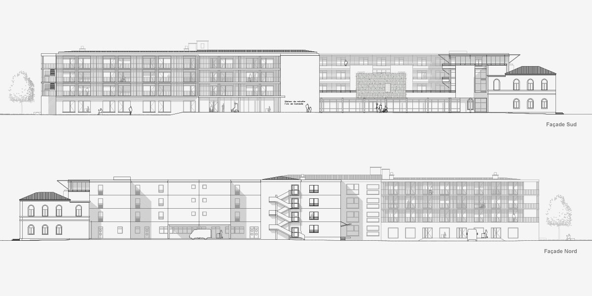 EHPAD Foi· de Candalle 养老院改造及扩建项目丨法国-7