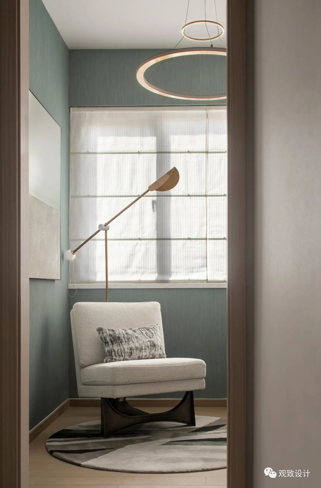 观致设计 | 中山映月台样板间：山水雅韵，淡墨写意-112