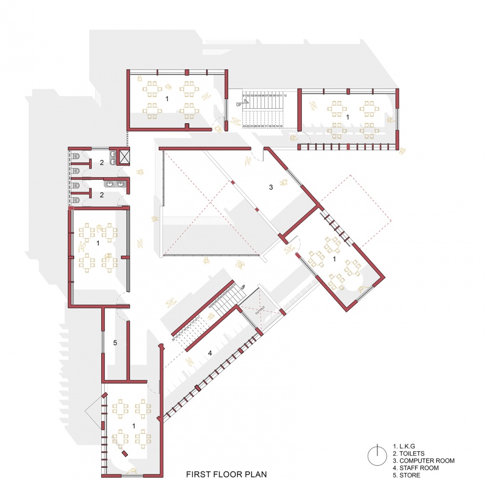 印度 Sanskruti 幼儿学校丨Shreyas Patil Architects-99