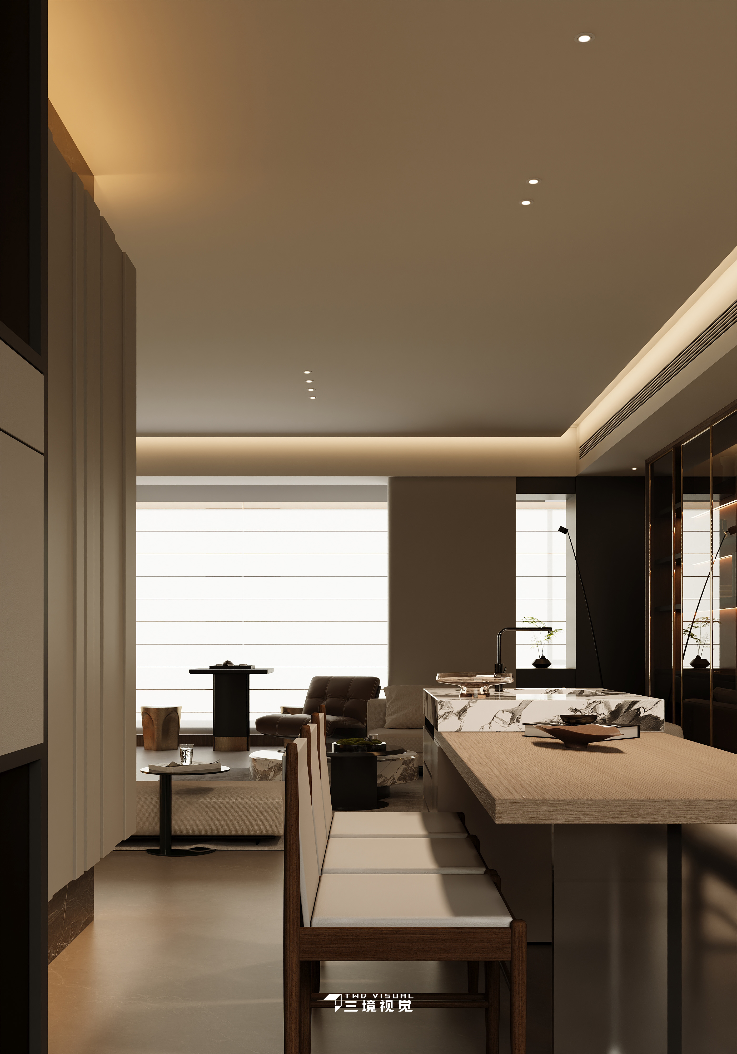 住宅-现代意式小户型设计-8