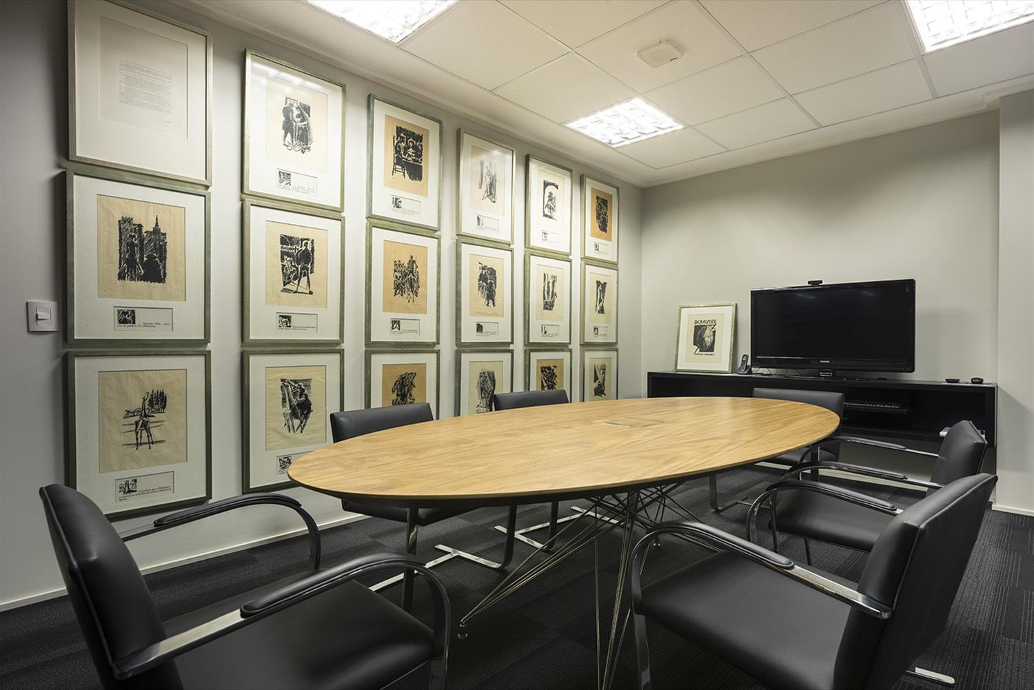 巴西 Andrade Maia 律所办公室设计，现代简约的室内空间-14