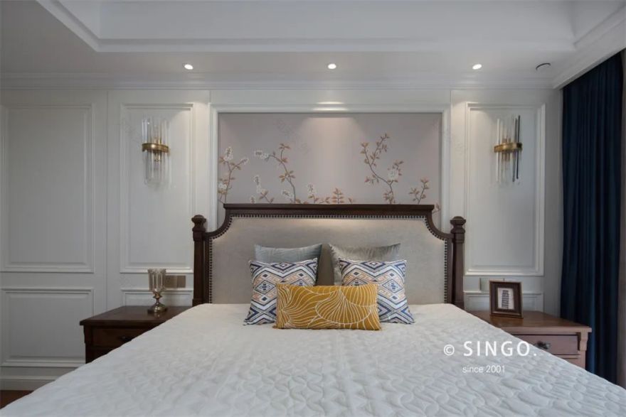 现代美式叠墅设计丨星杰设计师-80