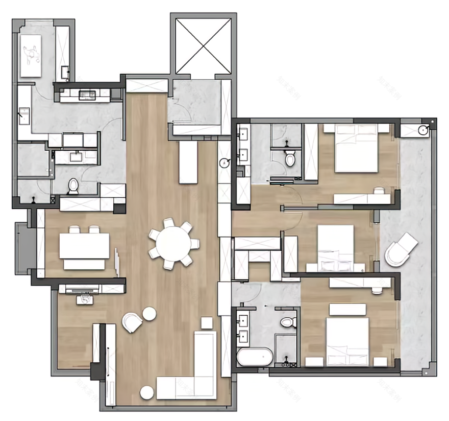 南京·中航金城一号私宅设计丨中国南京丨北岩设计-10