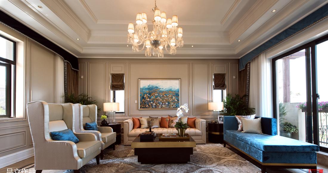 吕立丨别墅丨崇明通用昱墅--新古典主义-0