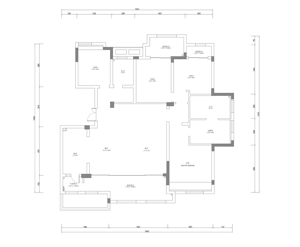 两江御园丹桂园现代简约风装修案例丨中国重庆丨重庆俏业家装饰-12