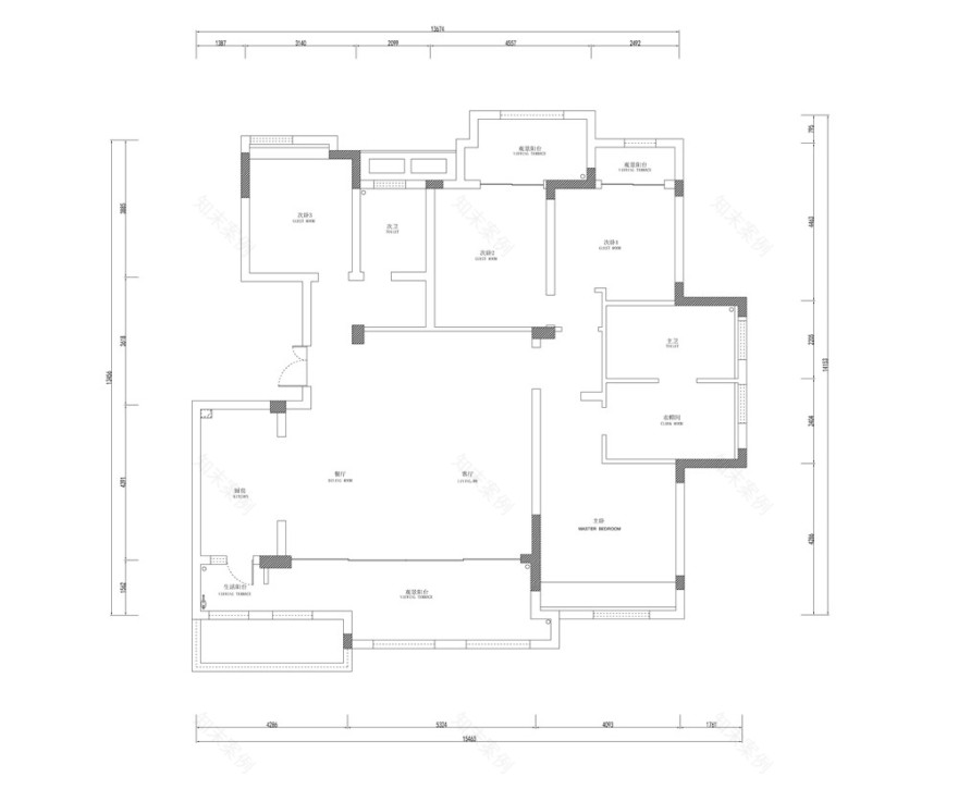 两江御园丹桂园现代简约风装修案例丨中国重庆丨重庆俏业家装饰-12