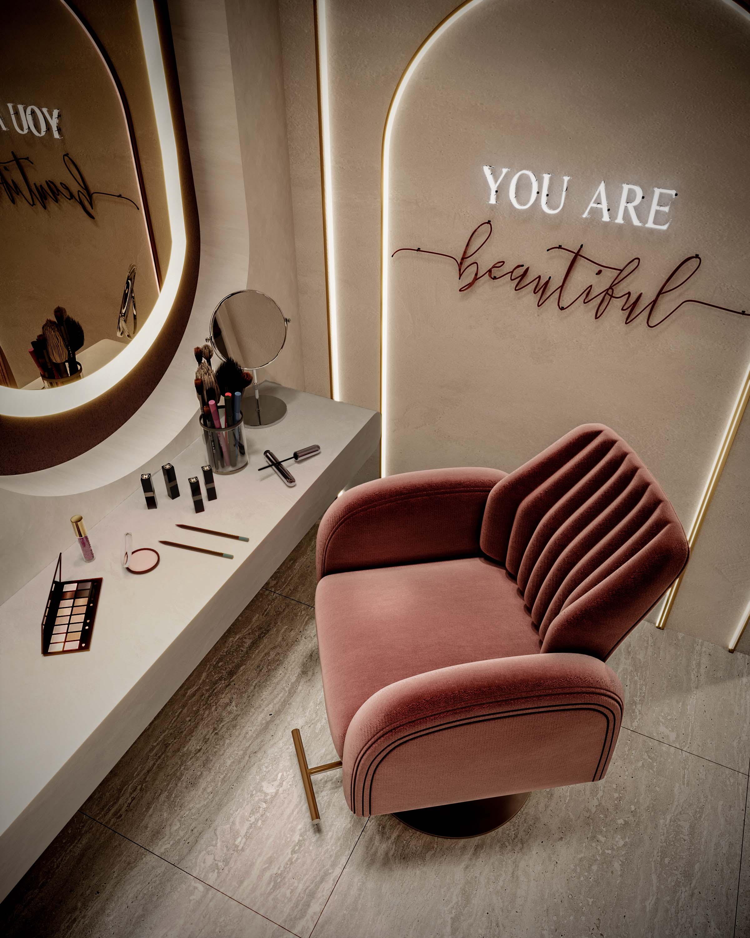 化妆间丨摩洛哥马拉喀什丨Kareem Khaled Designs-9