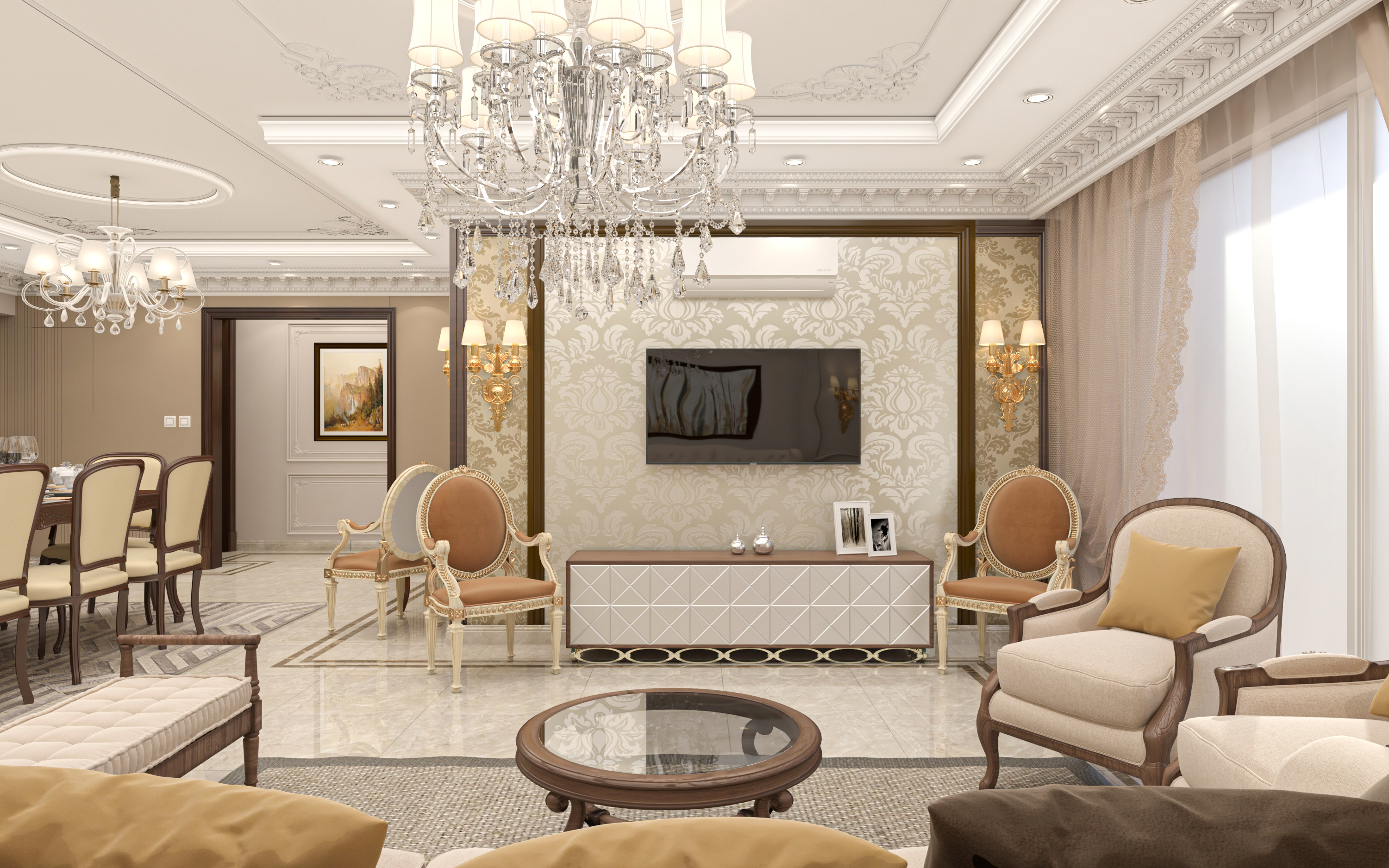 CLASSIC | Reception & dining area-6