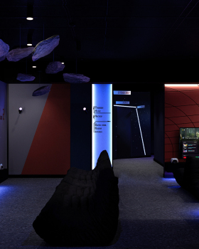 嘉拉伊太空休闲吧

注：Gala·y可能是个特定名称，嘉拉伊是根据读音音译，若有更合适的特定译法需根据具体上下文确定 丨俄罗斯彼尔姆丨Patriarch studio