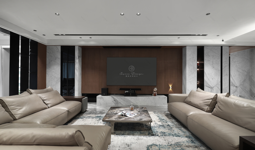 港式时尚舒适住宅丨中国南通丨T·B 国际空间设计-17