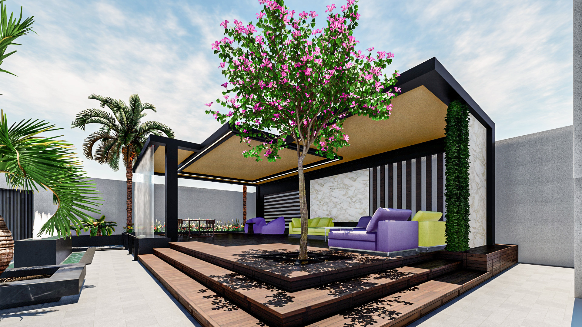 达曼别墅景观设计丨印度达曼-4