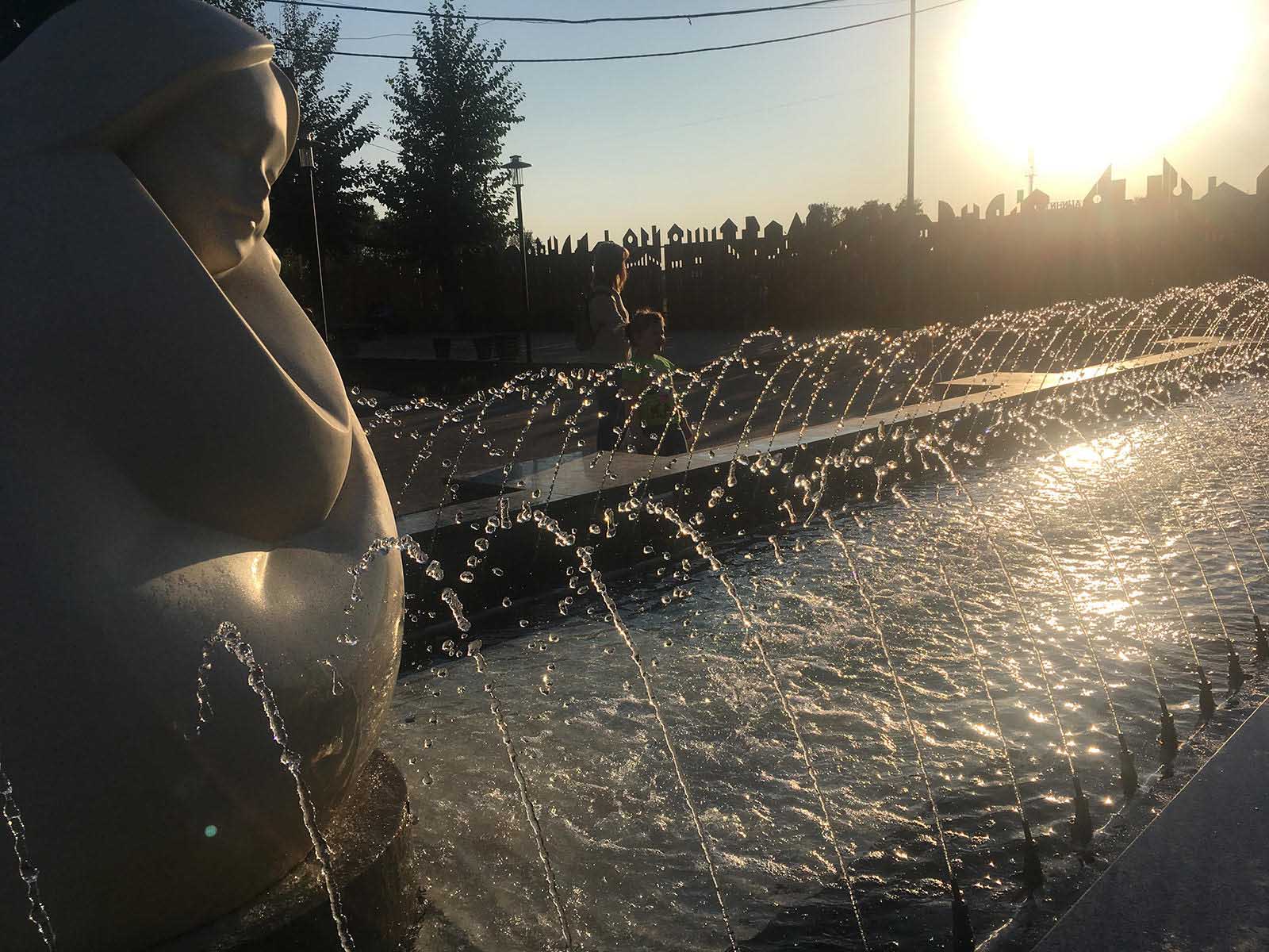 Сквер с фонтаном,Кинель（基涅利喷泉广场）丨俄罗斯萨马拉-13