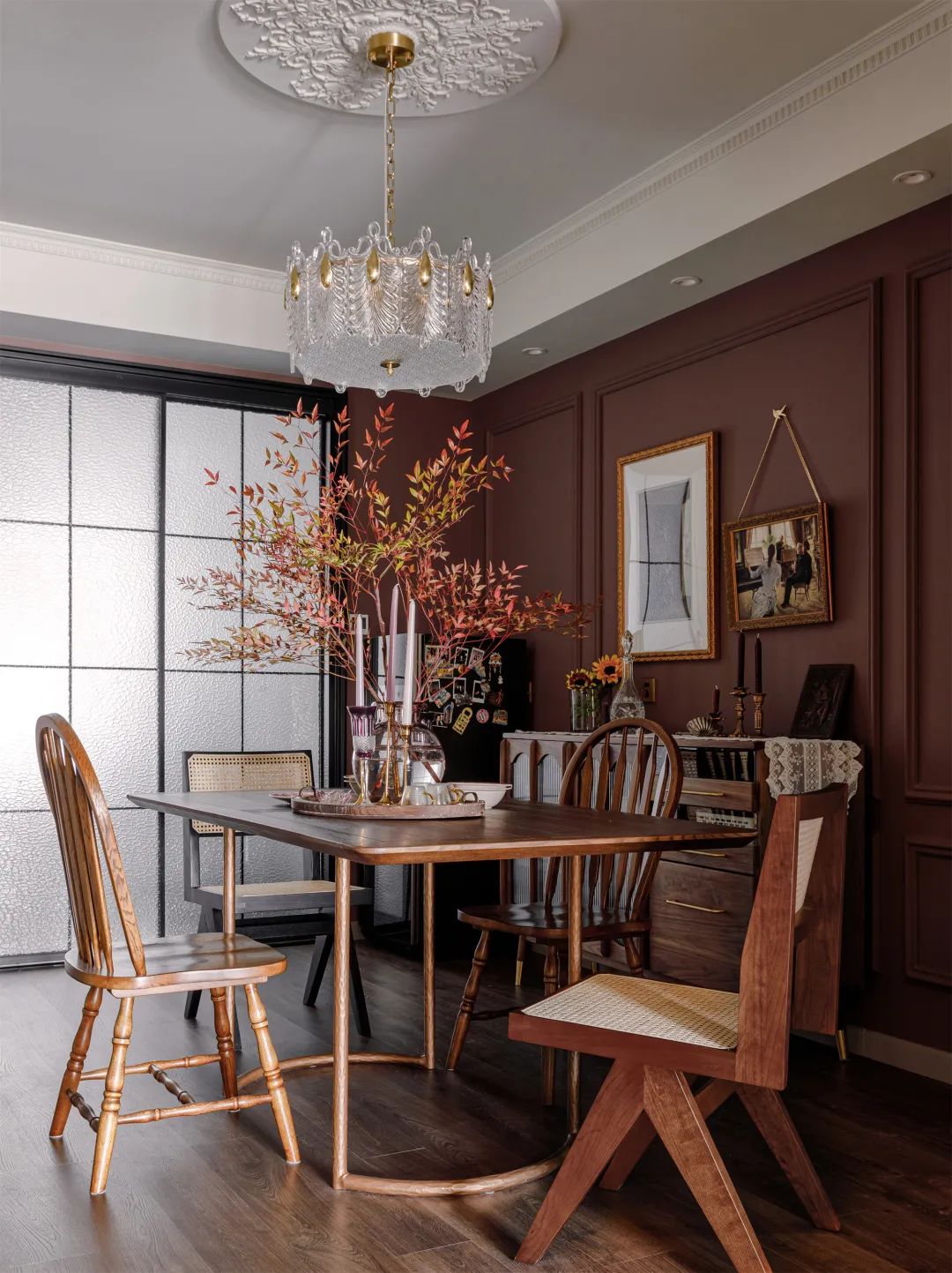 复古混搭三居丨中国北京丨诃子-39