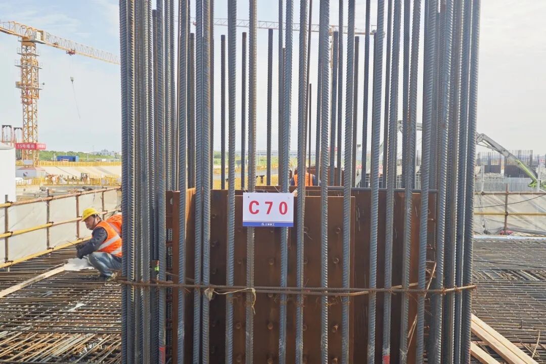 东方枢纽上海东站一工区全面进入上部结构施工！-8