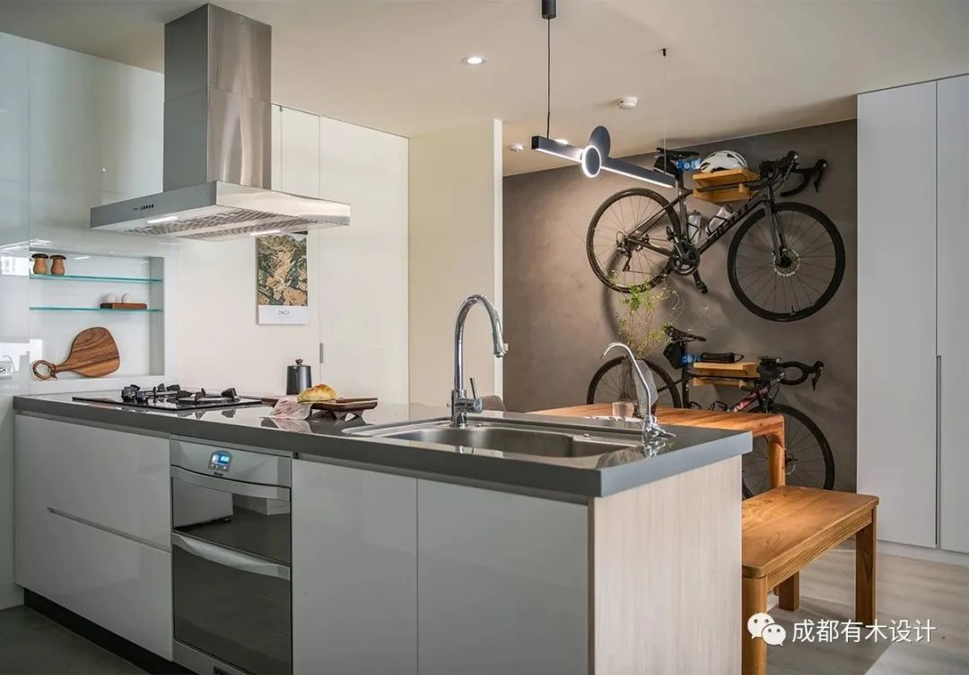 光与灰绿之间 · 简约新婚宅室内设计丨NOIICS-14