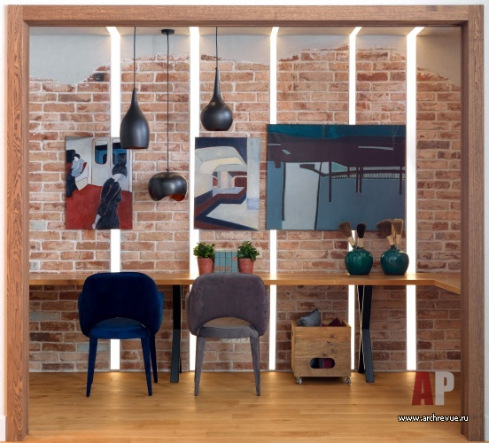 三层家庭联排别墅室内设计项目丨俄罗斯莫斯科丨Art Group工作室（负责人达里娅·瓦西利科娃）-44