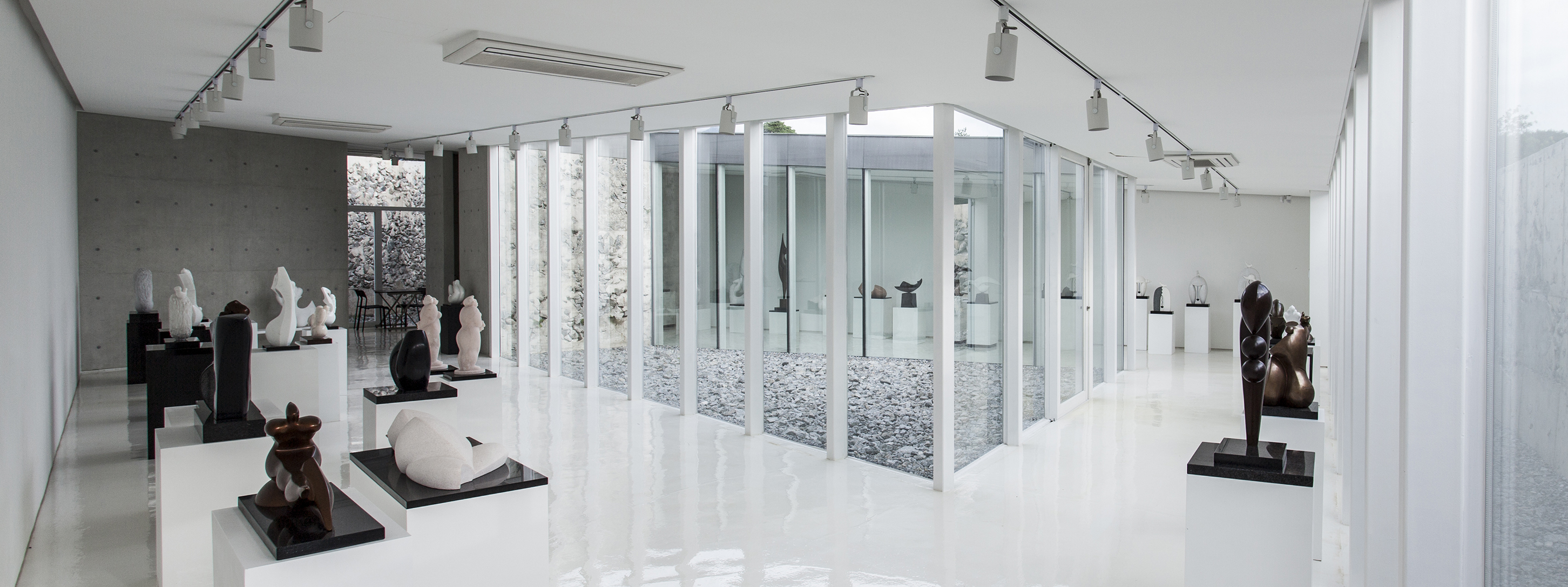 山风松韵的雕塑画廊——韩国 Bauzium 美术馆-29