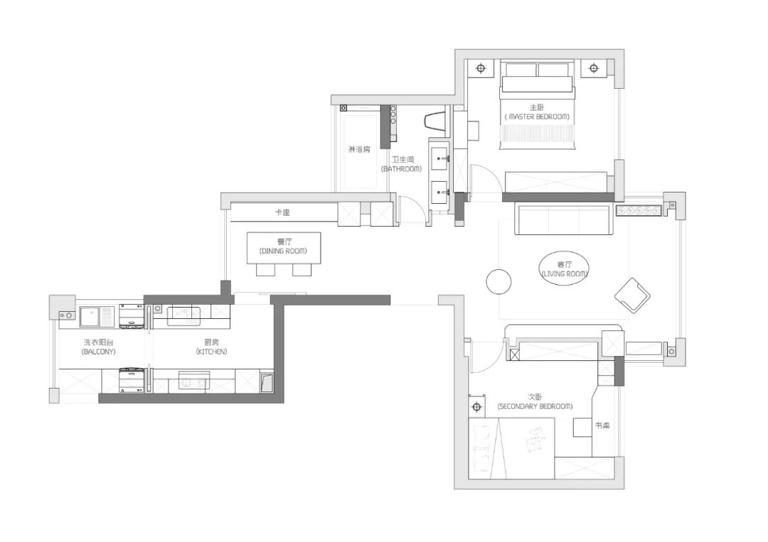 89㎡空间奇迹 · 缪茹空间设计的趣味之家丨中国温州丨R’sYard缪茹空间设计-48