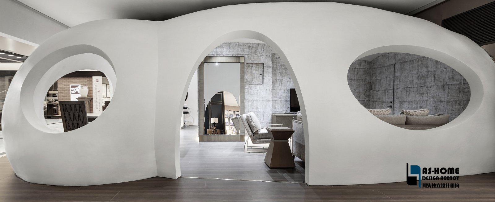 创意蛋形空间 | 双弧之美-7